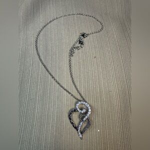 Montana Silversmiths Twisted Heart Necklace